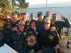 The Fire Riders (firefighters) from NYC enjoying a night of fun at Fager’s Island. photo by Frank DelPiano